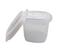 NbgrvB Olla arrocera para microondas con circulación de vapor para cocinar uniformemente, olla portátil de polipropileno para arroz, pasta, verduras, apta para lavavajillas, color blanco