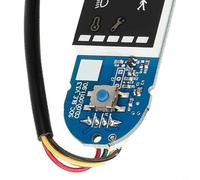 NbgrvB Panel de visualización LCD para salpicadero con conectividad inalámbrica, placa de circuito ABS para scooters eléctricos Ninebot F20/F25/F30/F40, 7,6 x 3,1 cm