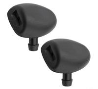 NbgrvB Paquete de 2 boquillas de limpiaparabrisas delantero para 206 para 407 C2 C5 pieza OEM 6438Z1 piezas de repuesto de plástico