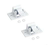 NbgrvB Paquete de 2 soportes de montaje para base de toldo RV