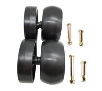 NbgrvB Paquete de 4 ruedas de cubierta de 5 pulgadas de repuesto para 734-04155 734-0973 para Craftsman PYT9000 RZT50 LT5000 LT2000 CADET LT1042 LT1045 piezas de tractor de césped