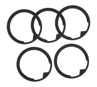 NbgrvB Paquete de 5 sellos superiores para máquina Breville Espresso 870XL para amoladora Pro Touch, junta de silicona negra