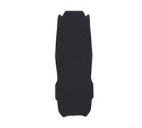 NbgrvB para cuadro de bicicleta para protección pegatina hecha de silicona, protector de tubo descendente MTB para evitar arañazos y astillas, película negra (E)
