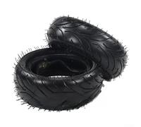 NbgrvB Para Mini para motocicleta compatible con juego de neumáticos de 90/65-6.5 pulgadas delanteros y traseros de 110/50-6.5 pulgadas, neumáticos interiores/exteriores para scooters de 49 cc y