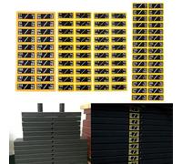 NbgrvB Pegatinas para bloques de peso de fitness de 10 libras a 100 libras