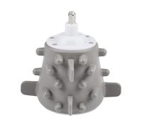 NbgrvB Pelador de ajos de silicona 2L/3L, máquina eléctrica para pelar ajos, accesorio de cocina para picar carne, color gris, 2 L