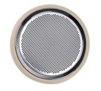 NbgrvB Placa de cubierta de altavoz para MINI Clubman Coupe Convertible para Roadster - Audio para rejilla de bocina, panel de malla, acabado negro, ajuste OEM (beige)