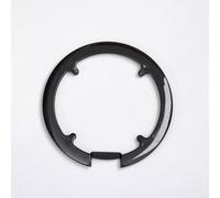 NbgrvB Protector de plato de bicicleta negro 42/44T, para protector de PP con tornillos M4, cubierta antiescombros para ciclismo de montaña