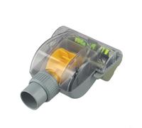 NbgrvB Removedor de pelo de mascotas de plástico para aspiradora, cepillo turbo de 32 mm/35 mm para sofá y tapicería, para manguera de 1.7 pulgadas de diámetro, color gris