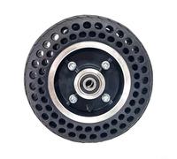 NbgrvB Rueda sin aire sólida de 7 pulgadas para neumático eléctrico y silla de ruedas, rueda sin aire a prueba de pinchazos de 7 x 2 con borde de aleación de aluminio, eje de 8 mm y 10 mm para