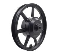 NbgrvB Rueda trasera de aleación 36T de 14 pulgadas para eje de 250 W-500 W, motor negro