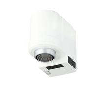 NbgrvB Sensor táctil de grifo infrarrojo para ahorro de agua para modos de detección duales, adaptador de grifo rápido para fregadero, color blanco