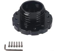NbgrvB Sim Racing Adaptador de volante para Thrustmaster T300 T500 para TS-PC TX, soporte de simulador de aleación de aluminio, para diseño compacto negro