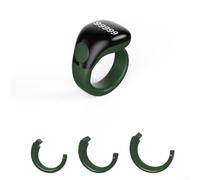 NbgrvB Smart Tasbih - Anillo para contador de oración Zikr con aplicación, contador de dedos digital impermeable 99999, tamaños de carga magnética, 18-22 mm (verde)