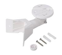 NbgrvB Soporte ajustable de 360 grados para Eufy Security Indoor Cam S350 Soporte de techo de pared con rotación de 180 grados, construcción ABS color blanco