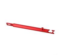 NbgrvB Soporte ajustable para portón trasero de coche, 12.3-18.4 pulgadas, aleación de aluminio, barra de soporte para cajuela SUV, pulido, para rojo