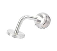 NbgrvB Soporte de barra de armario de acero inoxidable de 90 grados de cromo pulido para soporte de tubo redondo para riel de tubería de armario de 38 mm, 42 mm, 50 mm