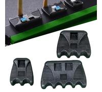 NbgrvB Soporte para tacos de billar que ahorra espacio, para soporte de piscina de plástico, 2, 3, 4 tacos, organizador limpio, barra de sala de juegos, color negro