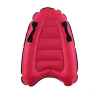NbgrvB Tabla de surf inflable para niños con asas dobles, tela Oxford ligera de PVC y poliéster, diseño plegable portátil para práctica de natación segura, paseo en olas en la playa, 72 x 52 x 15 cm