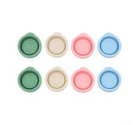 NbgrvB Tapones para botella Vidrio 48mm Silicona para premium 4 Colores(8pcs)