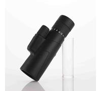 NbgrvB Telescopio monocular de aumento variable de 6-18x con lente de objetivo grande, prisma BK7 recubierto FMC, para observación de aves al aire libre, negro