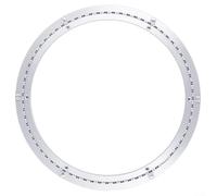 NbgrvB Tocadiscos Lazy Susan de aleación de aluminio de 8 a 16 pulgadas con rodamiento de bolas de acero inoxidable para cocina, mesa de comedor y decoración de pasteles