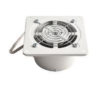 NbgrvB Ventilador de ventilación de baño de 4 pulgadas, extractor silencioso, ventilador de ventilación montado en la pared, ventilador de humedad para mejorar la calidad del aire interior