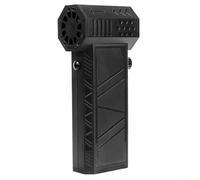 NbgrvB Ventilador industrial del PDA 130000 RPM, 52m/s Turbo Soplador 4000mAh, carga rápida de 20W para la nieve y el polvo