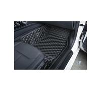 NBHGFF Alfombrillas Coche Alfombrillas para el Suelo del Coche Impermeables de Cobertura Total Accesorios Interiores para Kia Stonic 2017 2018 2019 2020 2021 Alfombrilla Coche(Black White Passenger)