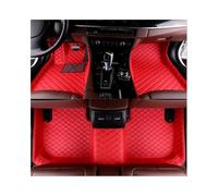 NBHGFF Alfombrillas Coche para Mitsubishies para Outlander 2013-2021 5 Asientos Cobertura Total alfombras Interiores Alfombrillas Personalizadas para Piso automóvil Alfombrilla Coche(Full Red)