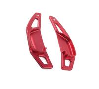 NBHGFF Coche Volante Extender Paletas Cambio Para 2012 2013 2014 2015 2016 2017 Palancas De Cambios De Coche Extensión De Paleta Del Volante(Red)