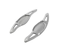 NBHGFF Coche Volante Extender Paletas Cambio Para RS3 Para RS4 Para RS5 2017-2020 Para R8 Para TT Para RS 2016-2020 2 Piezas Extensión Paleta Cambio Volante De Automóvil(GRAY)