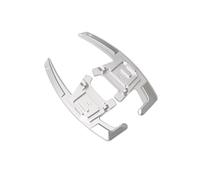 NBHGFF Extensión Paletas Cambios Para 2015 2016 Para Polo Para GTI 2019 Extensión De Paleta De Cambio De Volante De Aluminio Para Coche(Silver)