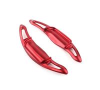 NBHGFF Extensión Paletas Cambios Para 2018 2019 2020 Extensión De Paleta De Cambio De Volante Automóvil Paleta De Cambio(Red)