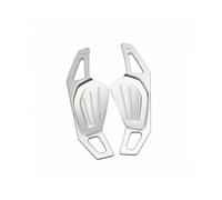 NBHGFF Extensión Paletas Cambios Para 2020 Para Octavia Para A8 MK4 Para Karoq Para Kodiaq Paleta De Cambio De Volante De Coche Extender Palancas De Cambio Pegatina Engranaje(Silver)