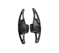 NBHGFF Extensión Paletas Cambios Para Ford Para Focus Para Facelift 2015 2016 2017 2018 2 Uds Extensión De Paleta De Cambio De Volante De Coche De Aluminio(Black)