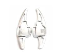 NBHGFF Extensión Paletas Cambios Para Ford Para Kuga Para Fiesta Para EcoSport Para Escape Para Bronco Para Sport Para Badlands Para Vignale Paleta De Cambio De Volante De Coche Extender(Silver)