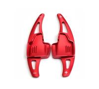 NBHGFF Extensión Paletas Cambios Para Ford Para Kuga Para Fiesta Para EcoSport Para Escape Para Bronco Para Sport Para Badlands Para Vignale Paleta De Cambio De Volante De Coche Extender(Red)