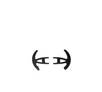 NBHGFF Extensión Paletas Cambios Para Logitech Para G920 Para G29 Para Thrustmaster Para T300RS 599 P310 R383 Paletas De Cambio De Juego De Coche Modificación Rueda Paleta De Cambio(B)