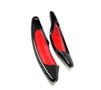 NBHGFF Extensiones Paleta Cambio Volante Coche Para Corvette Para C7 2014 2015 2016 2017 2018 2019 Extensión De Palanca De Cambios De Volante De Coche De Fibra De Carbono