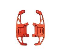 NBHGFF Paleta Cambio Coche Para GOLF 7 Para MK7 Para GTI R Para GTD Para GTE 2013 2014 2015 2016 2017 2018 Paletas De Cambio Volante Aluminio(Red)
