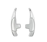 NBHGFF Volante Coche Extensión Cambio Para Benz Para AMG Para Antes De 2014 C63 E63 A45 C65 GLA45 SL63 Palanca Cambios Volante Coche Extensión Paletas De Aleación De Aluminio(Silver)