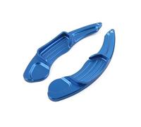 NBHGFF Volante Coche Extensión Cambio Para Ford Para Fusion Para Mondeo Para Edge Para Taurus Para Lincoln MKC MKX MKZ MKS MKT Extensión De Paleta De Cambio De Volante De Coche De Aluminio(Blue)
