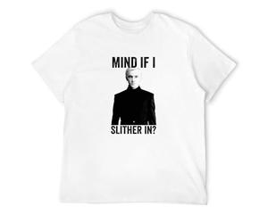 Nbhnb Summer Funny Print Men Tshirt Tom Felton Mind If I Slither In tee White XL