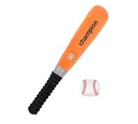 Nbhuiakl Bate de béisbol para perros, juguete para morder para perros | Juguete de enriquecimiento para perros con chirriador integrado, juguete para morder cachorros, juguete para masticar para