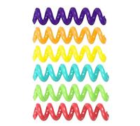 Nbhuiakl de copas de vino, de vino para copas de tallo | 6x Wine STEM -identificación baja,Etiquetas de bebidas vibrantes de silicona para cócteles de playa, champán, Acción de Gracias
