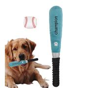 Nbhuiakl Juguete para perros con chirrido para perros, juguete para perros y gatos, juguete de bate de béisbol para cachorros, juguete para morder para cachorros, para dentición
