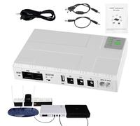 Nbhuiakl Ups Backup | Suministro ininterrumpido de 10400 Ma de respaldo CC | Adaptador de enrutador portátil Ups | Sistema de monitoreo de cámara de seguridad, dispositivo de batería |