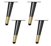 NBKJDSXL 4 patas de metal para muebles, patas de muebles, patas de muebles, patas inclinadas para muebles, patas de mesa, patas de gabinete, patas de gabinete, patas de armario, silla, mesa de café,