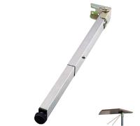 NBKJDSXL Patas de Mesa Ajustables de Acero Inoxidable con Varilla telescópica y Tornillo de Ajuste, 1 Pieza por Paquete (pomos con Rosca a la Izquierda) (55cm)